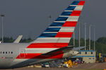 N343AN @ EGCC - American Airlines - by Chris Hall