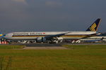 9V-SWM @ EGCC - Singapore Airlines - by Chris Hall