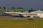 9V-SWM @ EGCC - Singapore Airlines - by Chris Hall