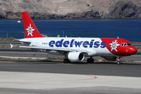 HB-IJV @ GCLP - Edelweiss A320 - by Thomas Ranner