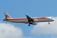 EC-HUI @ EGLL - Airbus A321-211 [1027] (Iberia) Home~G 15/07/2014. On approach 27L. - by Ray Barber