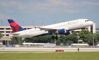 N363NW @ PBI - Delta A320 - by Florida Metal