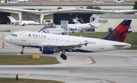 N366NB @ FLL - Delta A319 - by Florida Metal