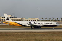 G-OZBT @ LMML - A321 G-OZBT Monarch Airlines - by Raymond Zammit
