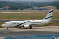 4X-EKA @ EDDF - Boeing 737-858 [29957] (El Al Israel Airlines) Frankfurt~D 09/09/2005 - by Ray Barber