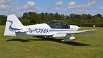 G-CGUN @ EGTH - 2. G-CGUN visiting Shuttleworth (Old Warden) Aerodrome. - by Eric.Fishwick