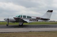 N415RW @ LAL - Beech D55 Baron - by Florida Metal