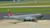OE-IHE @ EDDL - Niki, is here taxiing to the Runway at Düsseldorf Int'l(EDDL) - by A. Gendorf
