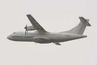 F-GPYC @ LFBO - ATR 42-500, Take off Rwy 32L, Toulouse Blagnac Airport (LFBO-TLS) - by Yves-Q