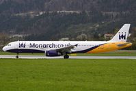 G-OZBP @ LOWI - Monarch Airlines - by Maximilian Gruber