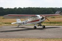 F-BEJZ @ LFES - Piper J3C-65 Cub, Static display, Guiscriff airfield (LFES) open day 2014 - by Yves-Q