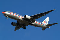 N784AN @ EGLL - Boeing 777-223ER [29588] (American Airlines) Home~G 18/01/2011. On approach 27R. - by Ray Barber