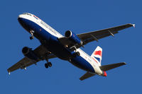 G-EUUB @ EGLL - Airbus A320-232 [1689] (British Airways) Heathrow~G 05/01/2011. On approach 27R. - by Ray Barber
