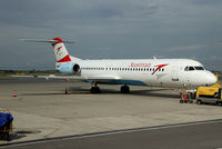 OE-LVE @ LOWW - Austrian Fokker 100 - by Thomas Ranner