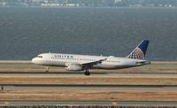 N410UA @ KSFO - Airbus A320 - by Mark Pasqualino