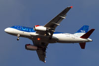 G-DBCD @ EGLL - Airbus A319-131 [bmi British Midland) Home~18/01/2011. On approach 27R - by Ray Barber