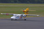 G-BEVT @ EGHI - Aurigny Air Services - by Chris Hall