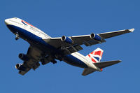 G-CIVE @ EGLL - Boeing 747-436 [27350] (British Airways) Home~G 31/01/2011. On approach 27R. - by Ray Barber
