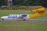 G-BEVT @ EGHI - Aurigny Air Services - by Chris Hall