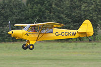 G-CCKW @ EBDT - Landing at the Schaffen Oldtimer Fly-In. - by Stefan De Sutter