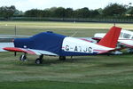 G-ATJG @ EGHR - at Goodwood airfield - by Chris Hall