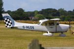 G-HLOB @ EGHR - at Goodwood airfield - by Chris Hall