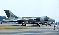 XM608 @ EGUN - Avro 698 Vulcan B.2 [SET72] (Royal Air Force) RAF Mildenhall~G 04/07/1976. From a slide. - by Ray Barber