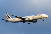 F-GTAI @ EGLL - Airbus A321-211 [1299] (Air France) Home~G 15/07/2014. On approach 27L. - by Ray Barber