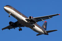 JY-AYG @ EGLL - Airbus A321-231 [2730] (Royal Jordanian Airlines) Home~G 31/01/2011. On approach 27R. - by Ray Barber