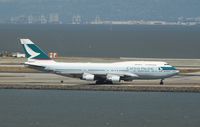 B-HKU @ KSFO - Boeing 747-400