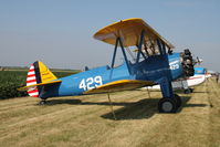 N429AB @ KDVN - Displayed at the Quad Cities Air Show - by Glenn E. Chatfield