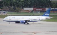 N556JB @ FLL - Jet Blue A320 - by Florida Metal