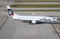 N597AS @ FLL - Alaska 737-800 - by Florida Metal