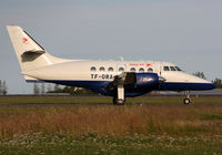 TF-ORA @ BIRK - On the way to Rwy. 19. - by Andreas Müller