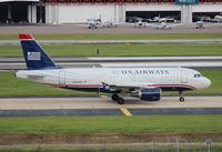 N704US @ TPA - US Airways A319 - by Florida Metal