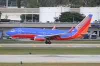 N705SW @ FLL - Southwest 737-700 - by Florida Metal
