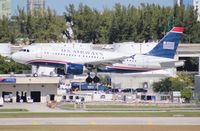 N715UW @ FLL - US Airways A319 - by Florida Metal