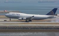 N181UA @ KSFO - Boeing 747-400 - by Mark Pasqualino