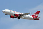 N526VA @ DFW - Virgin America at DFW Airport - by Zane Adams