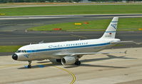 D-AICA @ EDDL - Condor (retro cs.), is here taxiing to the gate at Düsseldorf Int'l(EDDL) - by A. Gendorf