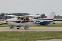 N70411 @ KOSH - Cessna 172M - by Mark Pasqualino