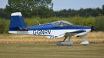 G-GNRV @ EGMJ - 2. G-GNRV arriving at a superb Little Gransden Air & Car Show, Aug. 2014. - by Eric.Fishwick