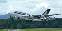 9V-SKK @ LSZH - Singapore Airlines, lifts powerful up from RWY 16 at Zürich-Kloten(LSZH), bound for Singapore(WSSS) - by A. Gendorf