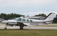 N410DR @ KOSH - Beech 58TC