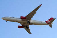 G-VSXY @ EGLL - Airbus A330-343X [1195] (Virgin Atlantic) Home~G 08/06/2014. On approach 27R. - by Ray Barber