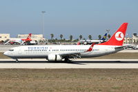 TC-JGJ @ LMML - B737-800 TC-JGJ Turkish Airlines - by Raymond Zammit