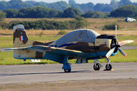 N14113 @ EGFH - Visiting T-28A Fennec, previously, 51-7545, 119, N14113, 1236, Duxford based, displayed in French Air Force marks as, 119 and 51-7545, seen parked up at EGFH. - by Derek Flewin