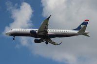N955UW @ TPA - USAirways E190 - by Florida Metal