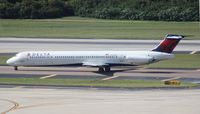 N965DL @ TPA - Delta MD-88 - by Florida Metal