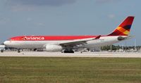 N967CG @ MIA - Avianca A330-200 - by Florida Metal